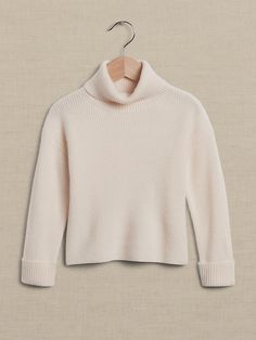 Soft Sweaters, Cashmere Turtleneck, Jewelry Outfit, Softest Sweater, Outerwear Sweater, Cuff Sleeves, Toddler Outfits, Turtleneck Sweater, Big Kids