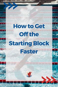 an olympic swimming race starts with the words, improve your swimming race starts off the blocks