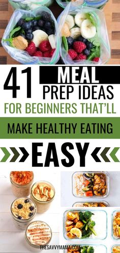 four meal prep tips for beginners that'll make healthy eating easy