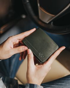 Atom, The Compact sized classic Bifold leather wallet, made from premium Aniline leather is very easy to access and fits perfectly in any mid-sized pocket. An extra layer of stitching on the outside as well as on the inside adds to the durability and longevity of the wallet. The Premium Northelf logo is embossed on the right bottom corner which magnifies the class of Atom. Some of the highlights of Atom are:  - Made from premium aniline leather for durability and longevity - Sleek and minimalist Classic Green Trifold Wallet For Everyday Use, Green Leather Business Wallets, Classic Green Leather Wallets, Classic Green Leather Trifold Wallet, Leather Bifold Wallet With Rfid Blocking, Green Leather Trifold Wallet With Card Slots, Green Leather Trifold Wallet For Everyday Use, Green Leather Bifold Wallet, Classic Green Wallet With Rfid Blocking