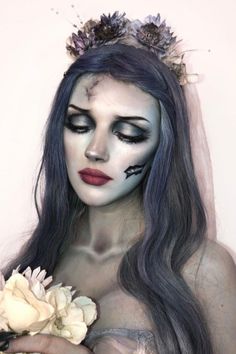 Special Effects Makeup Ideas Creative, Dead Bride Makeup, Red Clown Makeup, Halloween Makeup Costume Ideas, Neon Clown Makeup, Neon Clown, Devil Makeup Halloween, Witch Halloween Makeup, Makeup Ideas Looks