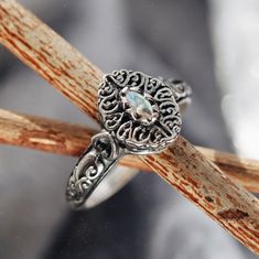 A unique Shop Dixi sterling silver gothic stacking ring. Featuring an enchanting mystic cubic zirconia centre in filigree detailing, she's a true unique ring for your boho jewelry collection MaterialSterling SilverCubic Zirconia SizingRing Front - Height 10mm Witchy Ring, J 1, Gothic Ring, Gothic Rings, Cubic Zirconia Rings, Unique Ring, Boho Ring, Stacking Ring, Perfect Ring