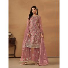 Fashion Forward Eid: The Most Beautiful and Trendsetting Dresses Net Sharara, Designer Dupatta, Pioneer Dress, Colonial Dress, Sharara Suits, Fishnet Dress, Macrame Dress, Salwar Kamiz