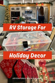 the rv storage for holiday decor