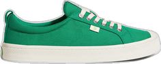 Green Casual Sneakers In Textile, Green Textile Sneakers With Vulcanized Sole, Eco-friendly Low-top Sneakers With Gum Sole, Green Textile Sneakers For Spring, Green Canvas Sneakers For Summer, Green Low-top Summer Sneakers, Canvas Sneakers Womens, Green Sneakers, Elevate Your Look