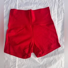 92% Cotton 8% Spandex Size Small ( Waist 28”- 32” / Length 12”) Summer Shorts Red Shorts Athletic, Small Waist, Fancy Dresses, Summer Shorts, Athletic Shorts, Cotton Shorts, Lady In Red, Red Color, Spandex