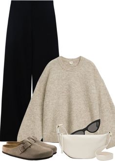 Mall Day Outfit, Winery Lunch Outfit, Day In Boston Outfit, Casual Comfy Work Outfit, School Run Outfit Mum Winter, Women Outfit Inspo Aesthetic, Minimal Fall Wardrobe, Classic American Fashion, Mom Comfy Outfit