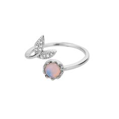 42984969666696 Bohemian Wedding Jewelry, Glowing Moon, Opal Ring Vintage, Wedding Jewelery, Moon And Star Ring, Opal Wedding Rings, Moon Ring, Zircon Ring, Star Ring