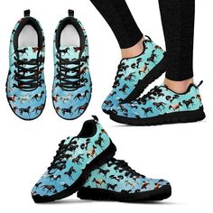 Shipping from the US. Easy 30 day return policy, 100% cotton, Double-needle neck, sleeves and hem; Roomy Unisex Fit. Donut Pattern, Personalized Shoes, Cute Sneakers, Shoes Custom, Print Sneakers, Black Sneakers, Shiba Inu, Kids Sneakers, Dinosaur Print