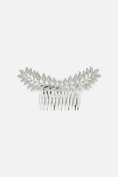 silver Leaf Hair Clip, Side Comb, Beautiful Hair Accessories, Picnic Dress, Baby Outerwear, Novelty Print, Design Silver, Gift Card Shop, Instagram Shop