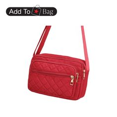 in stock Large Capacity Red Nylon Shoulder Bag, Versatile Red Bags With Zipper Pocket, Red Nylon Shoulder Bag, Red Nylon Shopping Bag, Red Nylon Shoulder Bag With Zipper Closure, Red Nylon Bag With Removable Pouch, Red Nylon Bags With Removable Pouch, Red Nylon Bag With Zipper Pocket, Large Capacity Red Nylon Bag