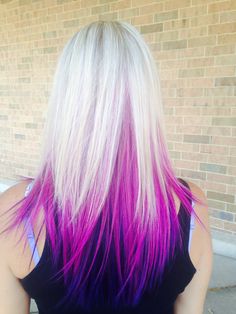 Purple pink under blonde highlight! Blonde Hair Color Ideas Medium Length Straight, Pink Peekaboo Hair, Pink And Purple Hair, Tan Skin Blonde Hair, Pink Ombre Hair, Blonde Pink, Blonde With Pink