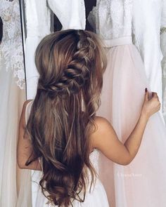 45 Super Pretty Long Hairstyle Ideas for 2017 Flower Girl Hairstyles, Christmas Hairstyles, Wedding Hairstyles Updo, Wedding Updo, Wedding Hairstyles For Long Hair, Wedding Hair And Makeup, Flower Girls, Hair Dos, Gorgeous Hair