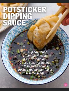 Sauce For Potstickers, Potsticker Dipping Sauce, Potsticker Sauce, Asian Dipping Sauce Recipes, Asian Sauce Recipes, Dumpling Dipping Sauce, Dumpling Sauce, Asian Dipping Sauce, Homemade Chinese Food