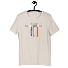 Team Chandrila Unisex Tee Design Tshirt, Tee Shirt Designs, Limassol, Good Design, Tee Design, Honduras, Love A, Unisex T Shirt, Pop Culture