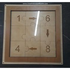 Creative Escape Rooms Double Sided Jigsaw Puzzle - Escape Room Prop