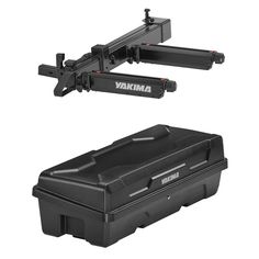 the armman tool box is shown with two different attachments on top of it