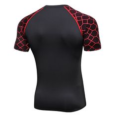 Fitted Breathable T-shirt For Athleisure, Breathable Fitted T-shirt For Workout, Fitted Short Sleeve Sports T-shirt, Fitted Breathable T-shirt For Gym, Black Fitted T-shirt For Sports Season, Fitted Black T-shirt For Sports Season, Black Fitted T-shirt For Sports, Sporty Fitted Black Shirt, Black Fitted Sporty Shirt