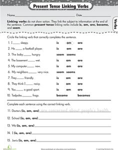 the present tense worksheet for students to practice english and spanish speaking skills, including