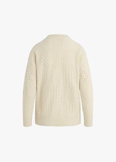 Inspired by a vintage stitch, there's nostalgia woven into the soft, wool-cashmere blend of The Jovie Sweater. With a relaxed fit, this ivory sweater is sure to be your cold weather companion. 74% Wool, 18% Nylon, 8% Cashmere Lameka is 5'9.5" wearing size small. Ivory Sweater, Soft Wool, Cold Weather, Cashmere, Relaxed Fit, Wool, How To Wear