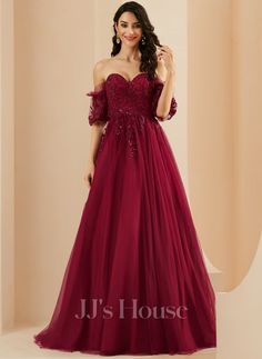 Tulle Prom Dresses, Ball Gowns Princess, Tulle Prom Dress, Ball Gowns, Prom Dresses, Prom, Train, Dresses