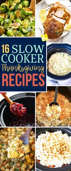 16 slow cooker thanksgiving recipes that are super easy to make and perfect for the holiday season