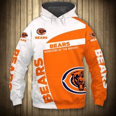 Get your product: Chicago Bears Hoodie 3D Cheap Sweatshirt Pullover Gift For Fans
1. PRODUCT INFORMATION:

Proudly printed in America
5.3 oz, unisex fit
Heavy cotton, classic midweight fabric
Material: 100% cotton | Dark Gray: 50% cotton:50% polyester | Light Gray: 90% cotton:10% polyester
Double-needle stitched neckline, bottom hem, and sleeves
Quarter-turned to eliminate center crease
7/8 inch collar
Tear-away label
Machine-wash safe
Copyrighted artwork
2. SIZE CHART:
3. RETURN:
We will gladly Sweatshirts Outfit, Bears Chicago, Chicago Bears Hoodie, Football Fan Shirts, Monster Hoodie, Boys Tshirt, Cheap Sweatshirts, Nfl Chicago Bears, Bold Logo