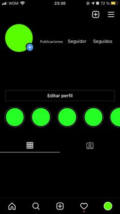 the green buttons are highlighted in this screenshote screener, which shows different colors and