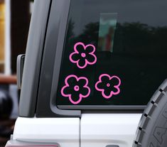 Aesthetic Flowers Car Decal Skeleton Middle Finger, Flower Car, Yeti Cup, Aesthetic Flowers, Girly Gifts, Waterproof Car, Mint Blue, Bold Graphics, Car Stuff