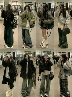 Multi Outfit Ideas, Y2k Outfits For Winter, Winter Outfits Acubi, Acubi Cold Outfits, Acubi Style Outfits Winter, Uni Winter Outfits, Acubi Winter Outfit, Acubi Fashion Aesthetic Winter, Uni Outfits Winter