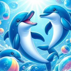 Dolphin Wallpaper, Sea Turtle Drawing, Bed Sheet Painting Design, Dolphin Images, Business Images, Dolphin Photos, Dolphins Tattoo, Cute Animal Quotes, Dolphin Art