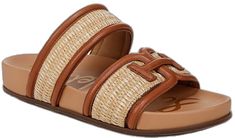 Footbed Sandals, Woven Raffia, Modern Lifestyle, Fabulous Fashion, Dillard's, Contemporary Fashion, Sam Edelman, Slide Sandals, Latest Trends