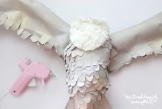 Diy Taxidermy, Labyrinth Party, Owl Tutorial, Owl Craft, Harry Potter Christmas Tree, Harry Potter Owl, Harry Potter Bday, Mache Art