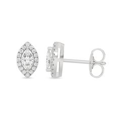 Marquise Halo Studs_Product Angle_PCP Main Image Classic Marquise Cluster Earrings With Prong Setting, Classic Marquise Cluster Earrings For Anniversary, Classic Marquise Cluster Diamond Earrings, Classic Marquise Diamond Cluster Earrings, Formal Marquise Cluster Earrings With Brilliant Cut, Formal Marquise Diamond Cut Cluster Earrings, Marquise Diamond Cluster Earrings For Formal Occasions, Marquise Cut Diamond Cluster Earrings For Formal Events, Marquise Cut Diamond Cluster Earrings For Formal Occasions