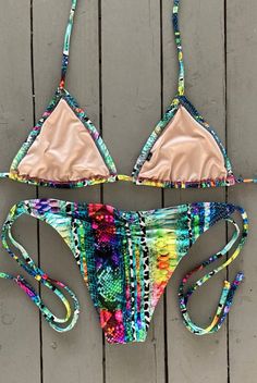 The sexy bright and colorful adjustable spaghetti bottom will certainly turn heads this summer. Light scrunch on the bottom. These bikinis are made with the finest quality of soft and stretchy Lycra to achieve the best fit. @jillebikinis Get yours today! Summer Bikinis, Snake Skin, This Summer, Latest Fashion, Spaghetti, One Piece, Turn Ons