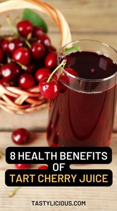 Health Benefits of Tart Cherry Juice | cherry juice for arthritis | does tart cherry juice reduce belly fat | juicing recipes for weight loss | juice recipes | healthy juicer recipes | juicer recipes beginners | green juice recipes for weight loss Tart Cherry Benefits, Tart Cherry Juice Benefits, Cherry Juice Benefits, Health Benefits Of Cherries, Black Cherry Juice, Benefits Of Juicing, Juice Benefits, Tart Cherries, Tart Cherry Juice