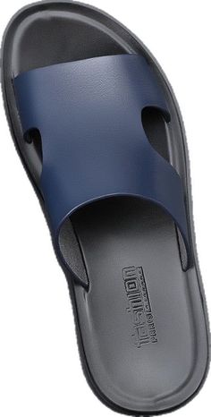 Outdoor Sandals, Blue Sandals, Mens Summer, Leather Sandals, Faux Leather, Sandals, Leather, How To Wear, Blue