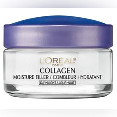 America's #1 Collagen Moisturizer New/Without Box. I Purchased In Quantity. Collagen Moisture Filler As We Age, Collagen And Moisture Levels Diminish. Skin Loses Its Bounce And Wrinkles Are Formed. Collagen Moisture Filler Face Moisturizer Can Be Used As A Day Cream And Night Cream - It Helps Restore Skin's Cushion With Intense Moisture Leaving Skin Smoother While Being Nourished. Over Time, It Infuses Skin And Smooths The Surface By Helping To Fill In Lines And Wrinkles. Features & Details Day Moisturizer Diy, Lemon Face, Collagen Face Cream, Collagen Moisturizer, Retinol Moisturizer, Anti Aging Night Cream, Moisturizing Face, Collagen Cream, Anti Aging Face Cream