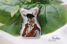 Fire Cloisonne Enamel. Pendant for necklace. Silver 925 and enamel jewelry. Unique jewelry for women. Rabbit brooch/pendant Rabbit Brooch, Rabbit Pendant, Wearable Art Jewelry, Cloisonne Enamel, Enamel Brooch, Jewelry For Her, Enamel Jewelry, Jewelry Unique, Necklace Gift