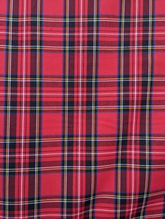 100% Cotton  Royal Stewart Tartan pattern, repeat is approx 8cm square. 147cm Width Multiple lengths ordered will be sent as one continuous piece Royal Stewart Tartan, Stewart Tartan, Check Fabric, Pattern Repeat, Tartan Pattern, Fat Quarters, Women's Plaid Shirt, Fat Quarter, Tartan