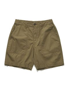 This is a trendy and comfortable pants by HELEMENT that is made out of high quality and sturdy material. With distinctive mood of the design and comfortable wear, you can style it for your casual daily outfit.- Adjustable waistband with inner string- Logo label detail on back pocket- Trendy and comfortable casual mood Olive Relaxed Fit Pants For Summer, Khaki Utility Short Pants, Olive High-waisted Bottoms With Pockets, Khaki Utility Short Length Pants, Casual Olive Bottoms For Summer, Khaki Pants With Belt Loops Short Length, Khaki Pants With Belt Loops And Short Length, Khaki Bottoms With Patch Pockets For Summer, Summer Khaki Bottoms With Patch Pockets