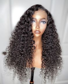 Good Quality Wigs, Curl Hair, Cheap Human Hair, Curly Human Hair Wig, Color Your Hair, Fancy Hairstyles, Human Hair Lace Wigs, Hair Density, Natural Hair Color