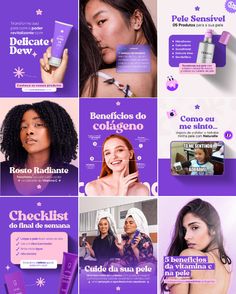 Orion Dias on behance Instagram Beauty Feed, Social Media Inspiration Design, Branding Social Media Posts, Skincare Social Media Posts, Instagram Graphic Design Posts, Social Media Design Beauty, Layout Design Instagram, Skincare Social Media Design