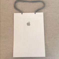 Authentic Small Apple Shopping Bag, Brand New. Perfect For Gifting An Apple Device! 2 Available. Size Is 11.5 X 8 X 5 Apple Shopping, Apple White, Apple Store, Bag Brand, Paper Bag, Bag Lady, Gifts, Women Shopping, Color