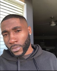 Chad Haircut, Men Beards, Black Men Haircut, Uncle Frank, Cornrow Hairstyles For Men, Black Berries, Beard Shapes, Black Men Beards