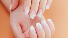 Milky White Nails Are the Trend You Were Waiting For L’Oréal Paris Nails Milky, Milky White Nails, White Summer Nails, Bright Nail Polish, Pink Chrome Nails, Milky Nails, Nail Techniques, White Glitter Nails, Pink French