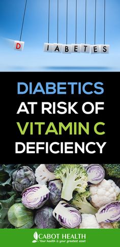 Research has shown that many type 2 diabetics are not getting enough vitamin C. This weakens their immune system and makes it harder to overcome infections and heal wounds. Vitamin C Deficiency, Hay Fever, Vitamin C, Vitamins