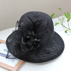 Category:Fascinators,Headwear,Hats; Embellishment:Lace,Feather,Flower,Bows,Pure Color,Tulle; Gender:Women's; Quantity:1 PC; Theme:Beach Theme,Head,Vintage Theme,Fashion,Birthday,Wedding,Holiday,Classic Theme; Style:Vintage,Elegant; Hats Category:Bucket Hat,Straw Hat,Sun Hat,Veil Hat,Sinamay Hat; Occasion:Casual,Cocktail,Ladies Day,Horse Race,Beach,Wedding,Tea Party,Holiday; Material:Organza; Front page:WE; Shipping Weight:0.15; Listing Date:03/18/2024; Head Circumference: Holiday Tea Party, Holiday Tea, Veiled Hats, Wedding Casual, Sinamay Hats, Wedding Party Accessories, Hat Wedding, Birthday Fashion, Wedding Tea