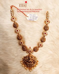 Radha Kishan, Latest Jewellery Designs, Gold Jewels Design, Jewel Design, Neck Pieces Jewelry, Antique Necklaces Design