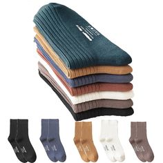 Season:Fall  Winter; Fabric:Cotton; Gender:Men's; Quantity:5 Pairs; Hosiery Category:Stockings,Socks,Crew Socks; Hosiery Thickness:Warm; Elasticity:Micro-elastic; Occasion:Daily,Athleisure; Pattern:Solid Colored; Front page:FF; Listing Date:06/28/2021; Special selected products:COD,new,LITBBasic Graduation Outfits, Mens Dress Socks, Outfits Black, Men's Socks, Fall Winter 2024, Summer Concert, Graduation Outfit, Everyday Activities, Warm Autumn